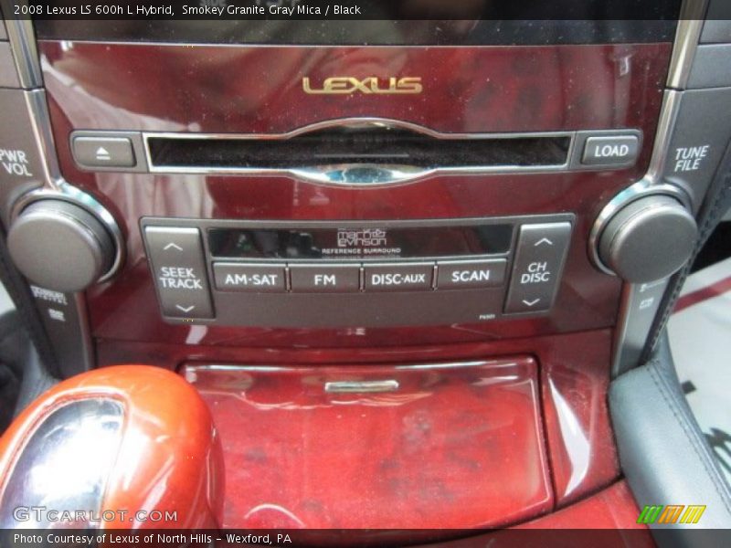Smokey Granite Gray Mica / Black 2008 Lexus LS 600h L Hybrid