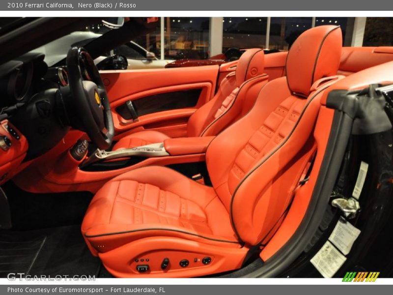  2010 California  Rosso Interior