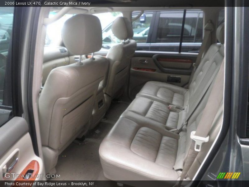 Galactic Gray Mica / Ivory 2006 Lexus LX 470