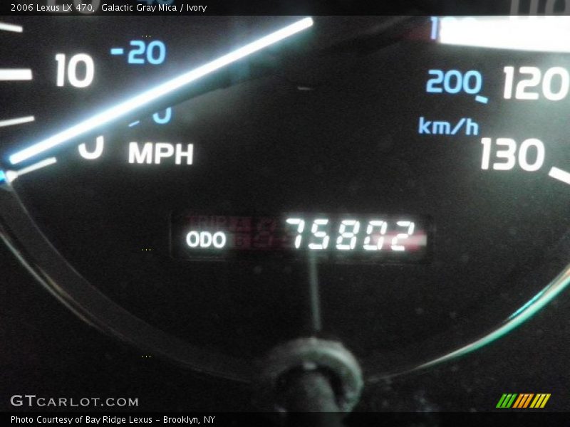 Galactic Gray Mica / Ivory 2006 Lexus LX 470