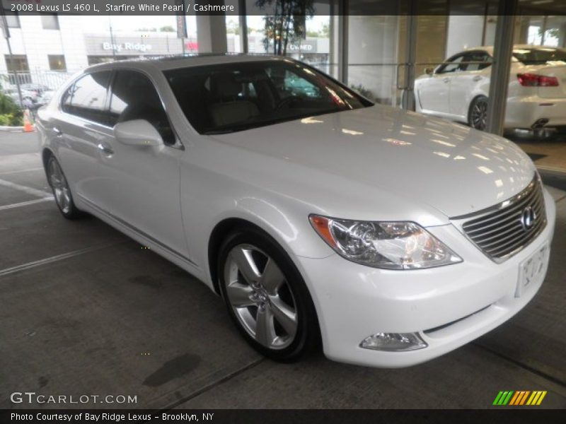 Starfire White Pearl / Cashmere 2008 Lexus LS 460 L