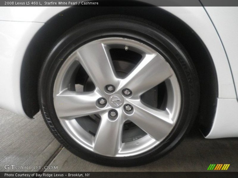 Starfire White Pearl / Cashmere 2008 Lexus LS 460 L