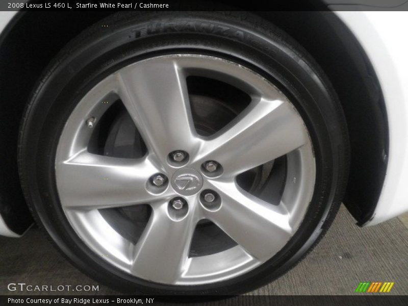 Starfire White Pearl / Cashmere 2008 Lexus LS 460 L