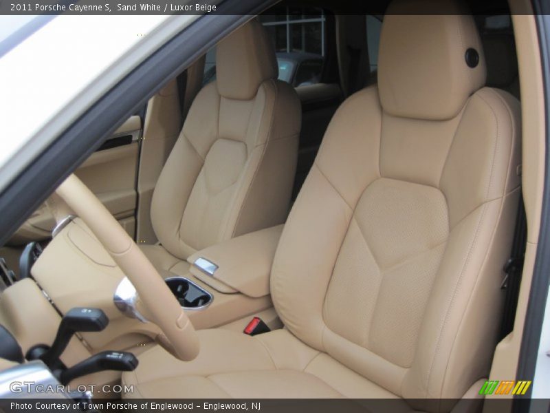 Sand White / Luxor Beige 2011 Porsche Cayenne S