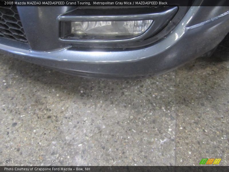 Metropolitan Gray Mica / MAZDASPEED Black 2008 Mazda MAZDA3 MAZDASPEED Grand Touring