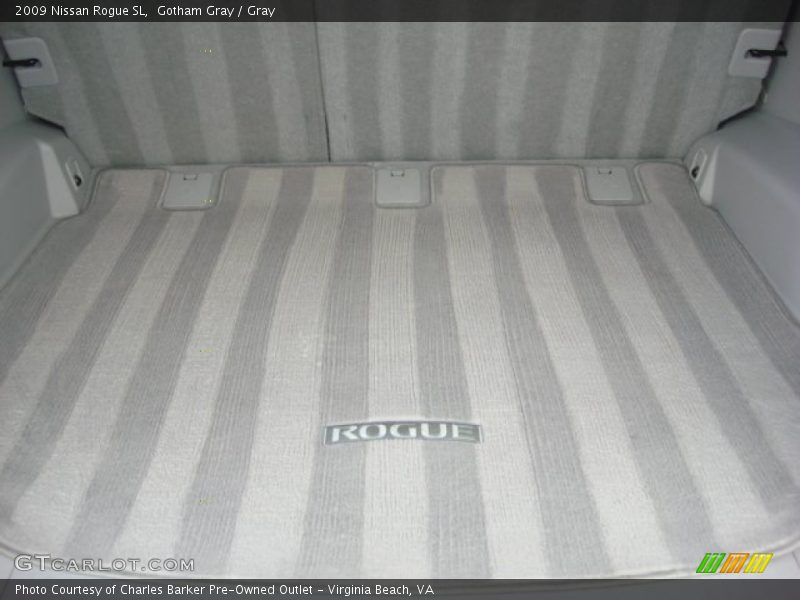 Gotham Gray / Gray 2009 Nissan Rogue SL