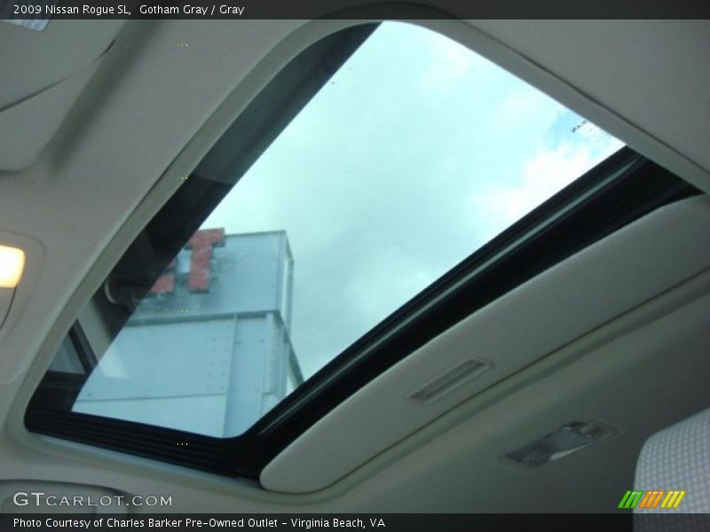 Gotham Gray / Gray 2009 Nissan Rogue SL