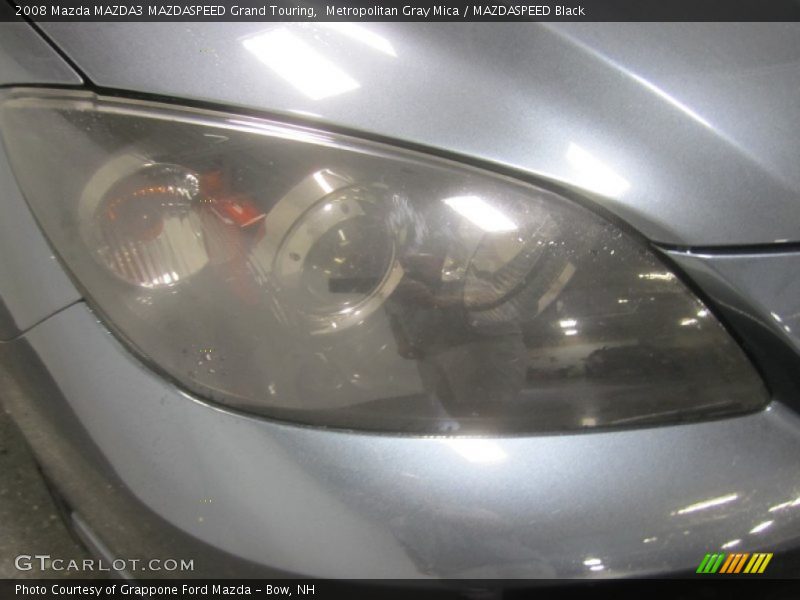 Metropolitan Gray Mica / MAZDASPEED Black 2008 Mazda MAZDA3 MAZDASPEED Grand Touring