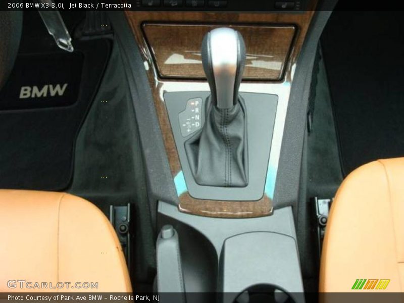 Jet Black / Terracotta 2006 BMW X3 3.0i