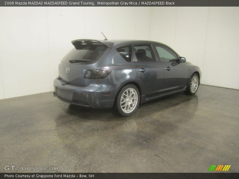 Metropolitan Gray Mica / MAZDASPEED Black 2008 Mazda MAZDA3 MAZDASPEED Grand Touring