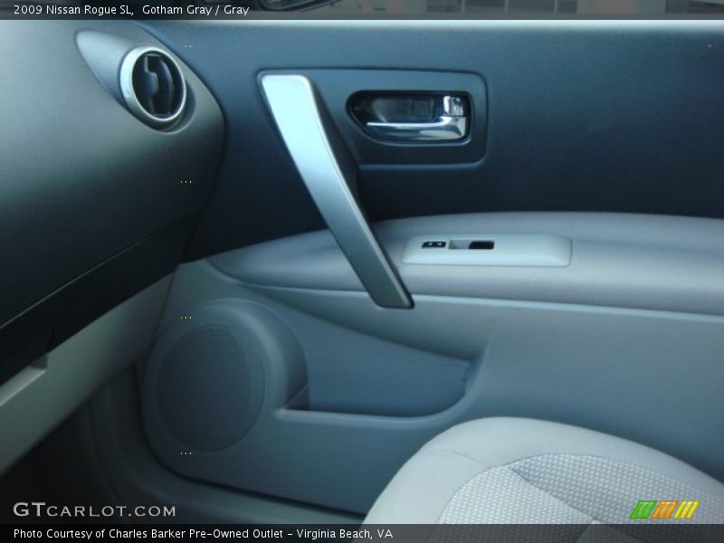 Gotham Gray / Gray 2009 Nissan Rogue SL