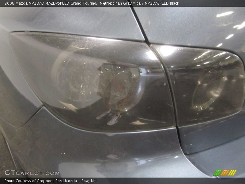 Metropolitan Gray Mica / MAZDASPEED Black 2008 Mazda MAZDA3 MAZDASPEED Grand Touring