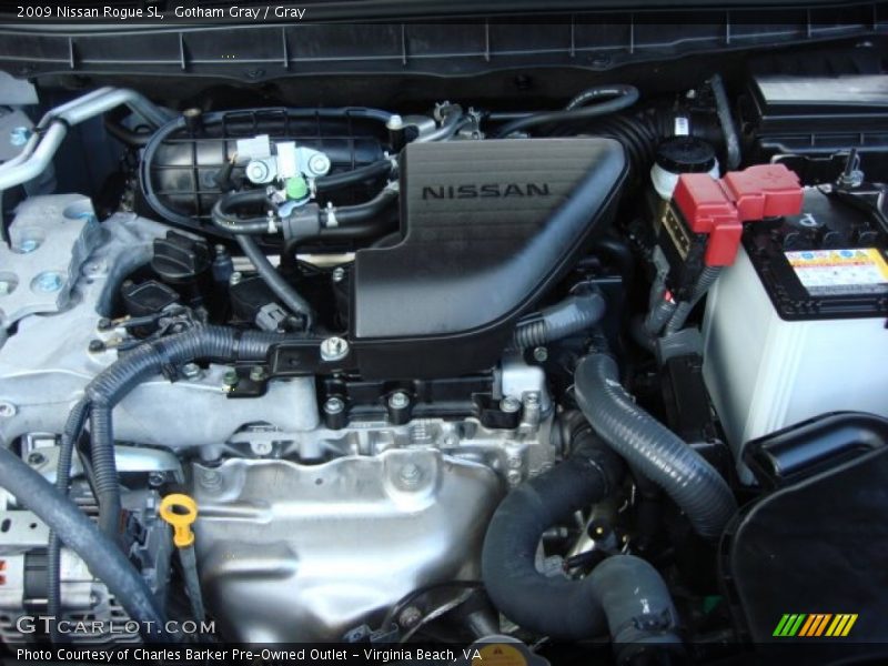 Gotham Gray / Gray 2009 Nissan Rogue SL