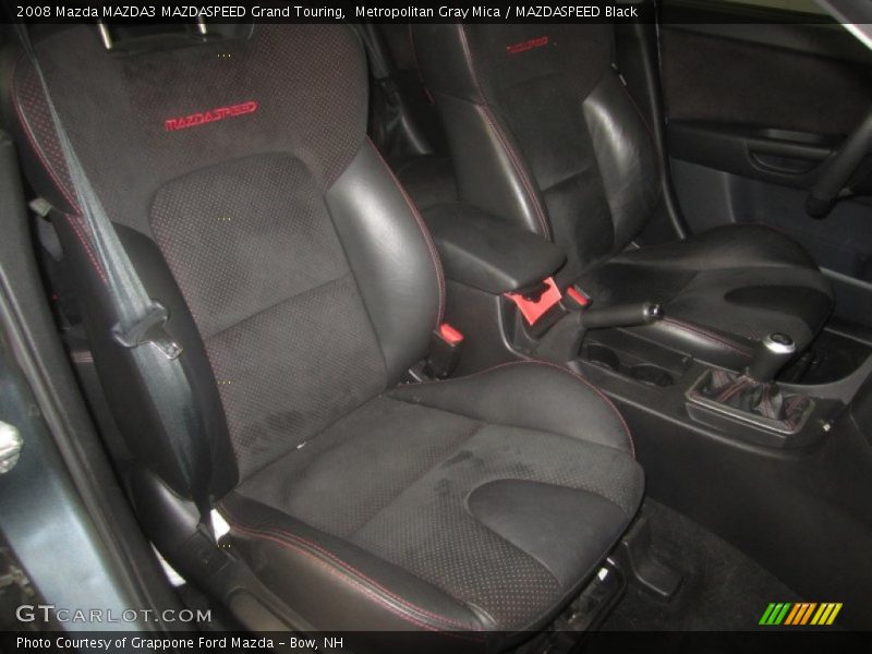 Metropolitan Gray Mica / MAZDASPEED Black 2008 Mazda MAZDA3 MAZDASPEED Grand Touring