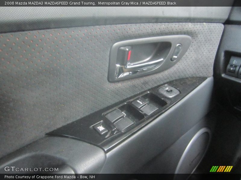 Metropolitan Gray Mica / MAZDASPEED Black 2008 Mazda MAZDA3 MAZDASPEED Grand Touring