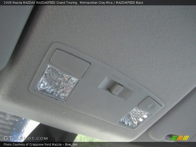 Metropolitan Gray Mica / MAZDASPEED Black 2008 Mazda MAZDA3 MAZDASPEED Grand Touring
