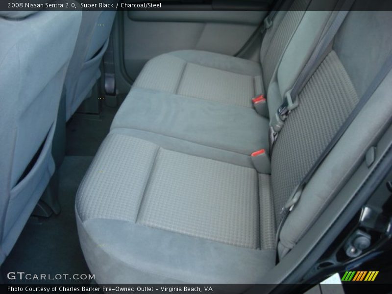 Super Black / Charcoal/Steel 2008 Nissan Sentra 2.0