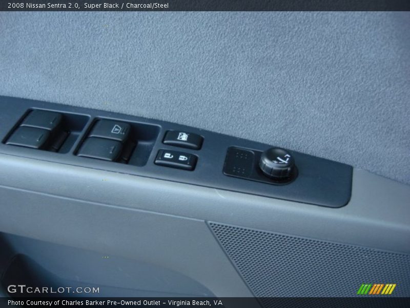 Super Black / Charcoal/Steel 2008 Nissan Sentra 2.0