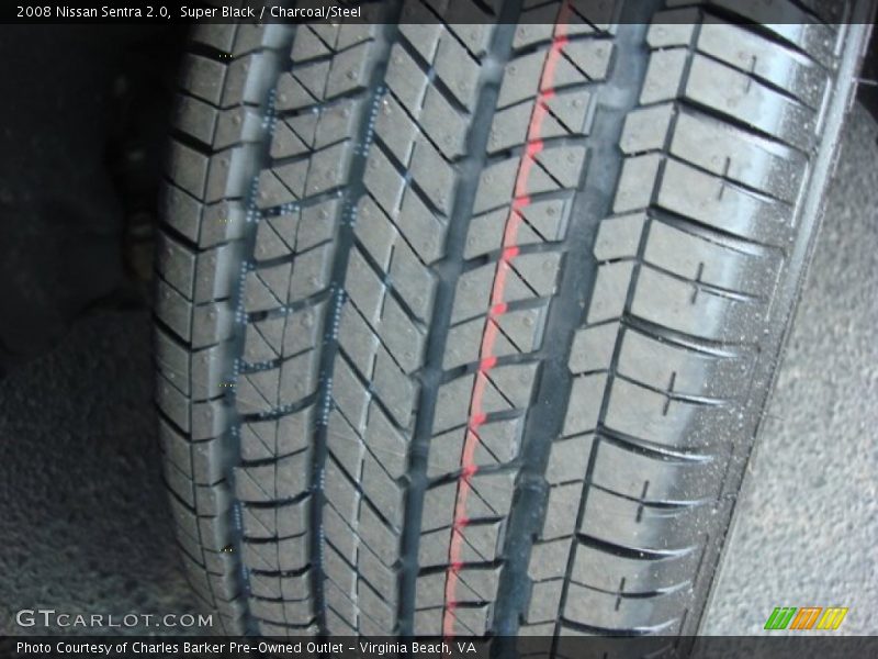 Super Black / Charcoal/Steel 2008 Nissan Sentra 2.0