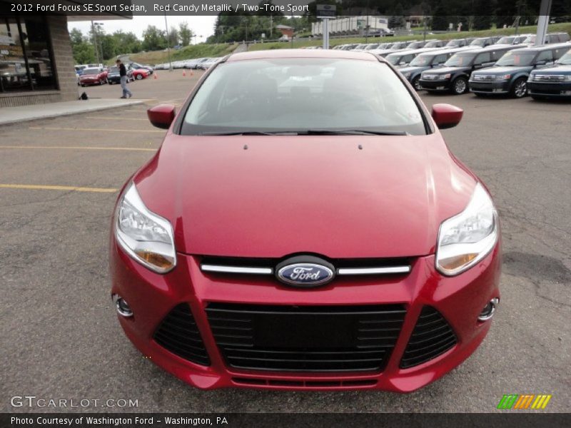 Red Candy Metallic / Two-Tone Sport 2012 Ford Focus SE Sport Sedan