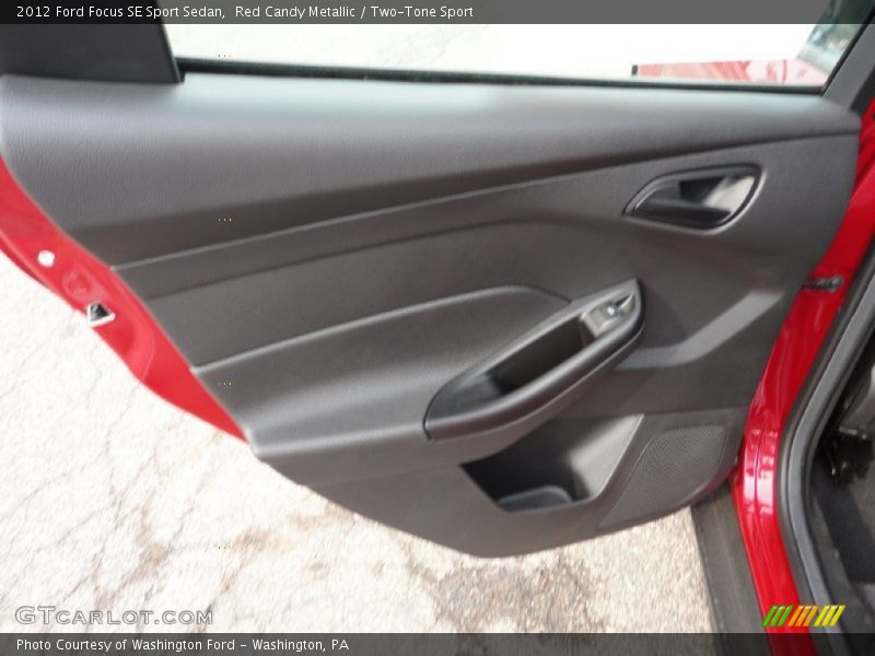 Red Candy Metallic / Two-Tone Sport 2012 Ford Focus SE Sport Sedan