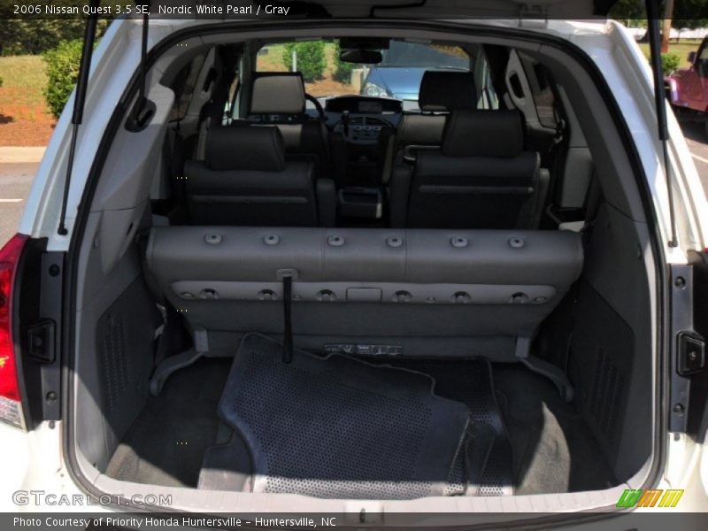 Nordic White Pearl / Gray 2006 Nissan Quest 3.5 SE