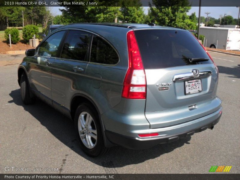 Glacier Blue Metallic / Ivory 2010 Honda CR-V EX-L