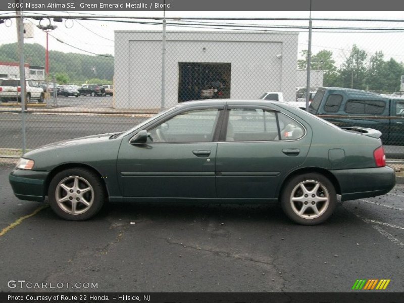 Green Emerald Metallic / Blond 2000 Nissan Altima SE