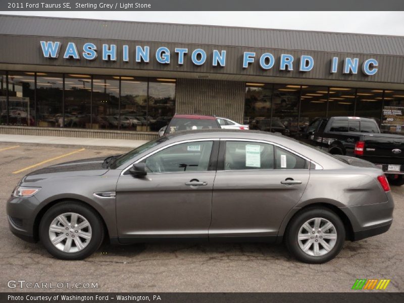 Sterling Grey / Light Stone 2011 Ford Taurus SE