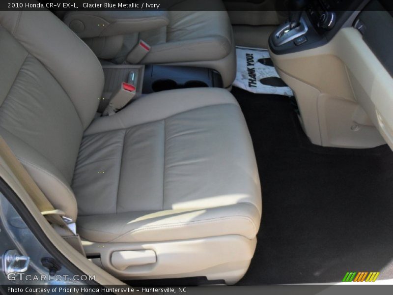 Glacier Blue Metallic / Ivory 2010 Honda CR-V EX-L