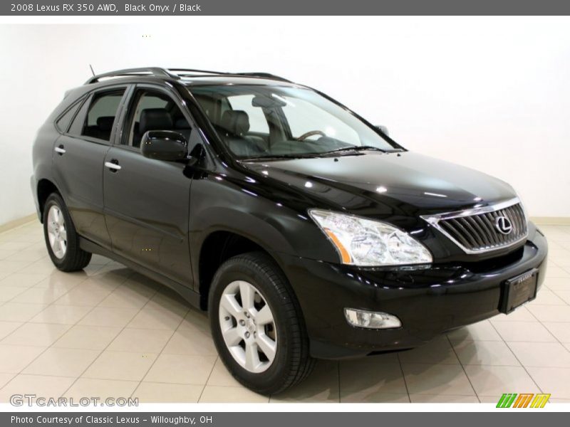 Black Onyx / Black 2008 Lexus RX 350 AWD