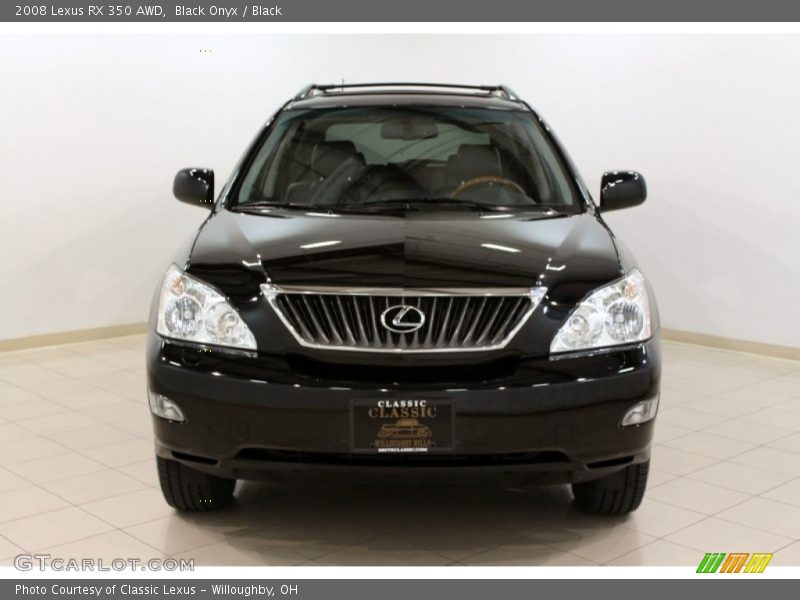 Black Onyx / Black 2008 Lexus RX 350 AWD