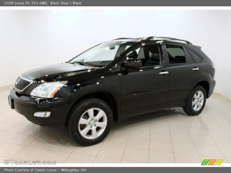 Black Onyx / Black 2008 Lexus RX 350 AWD