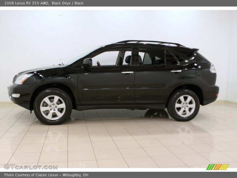 Black Onyx / Black 2008 Lexus RX 350 AWD