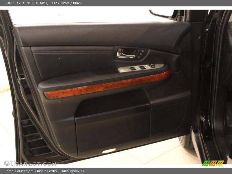 Black Onyx / Black 2008 Lexus RX 350 AWD
