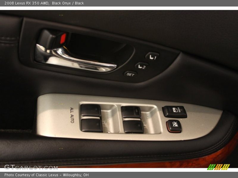 Black Onyx / Black 2008 Lexus RX 350 AWD
