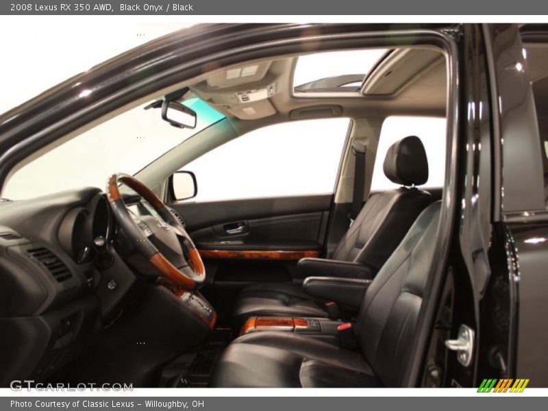 Black Onyx / Black 2008 Lexus RX 350 AWD