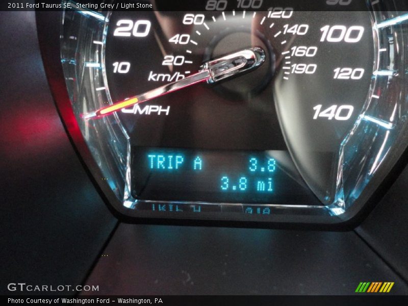 Sterling Grey / Light Stone 2011 Ford Taurus SE