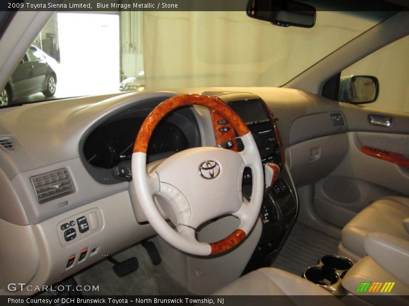 Blue Mirage Metallic / Stone 2009 Toyota Sienna Limited