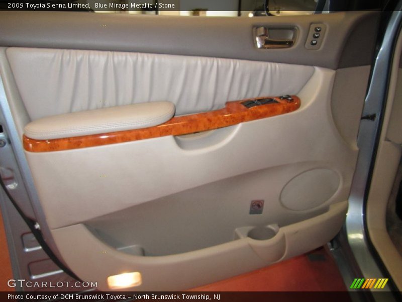 Blue Mirage Metallic / Stone 2009 Toyota Sienna Limited