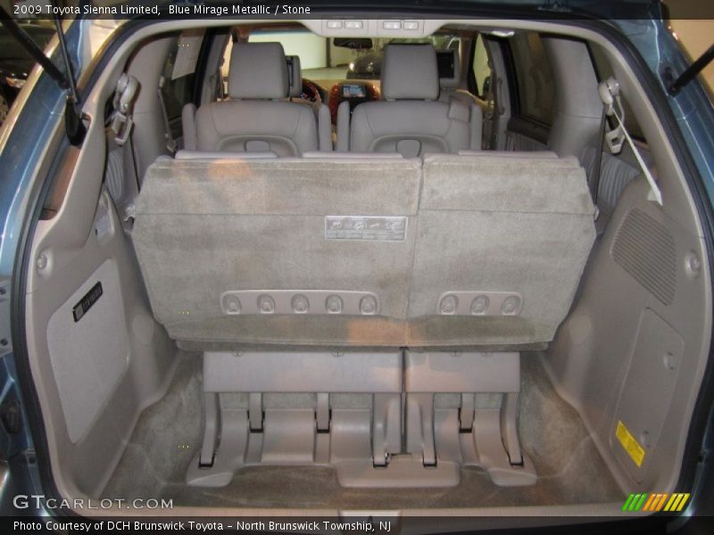 Blue Mirage Metallic / Stone 2009 Toyota Sienna Limited