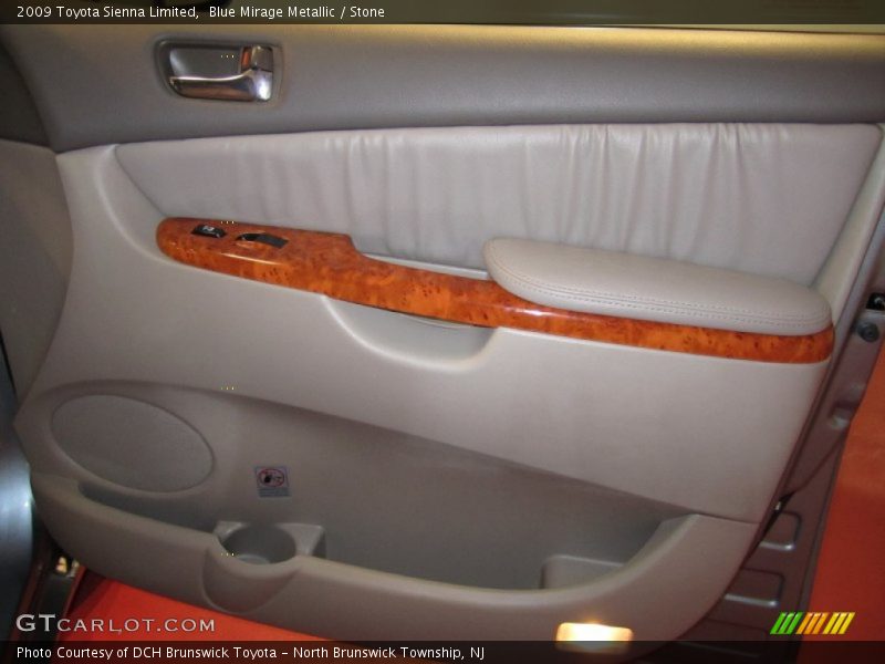 Blue Mirage Metallic / Stone 2009 Toyota Sienna Limited