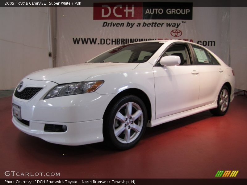 Super White / Ash 2009 Toyota Camry SE