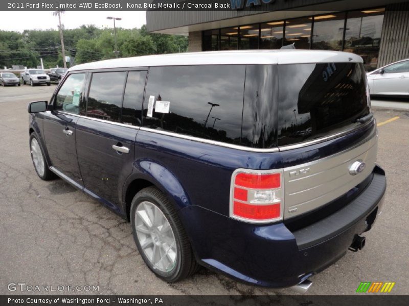  2011 Flex Limited AWD EcoBoost Kona Blue Metallic