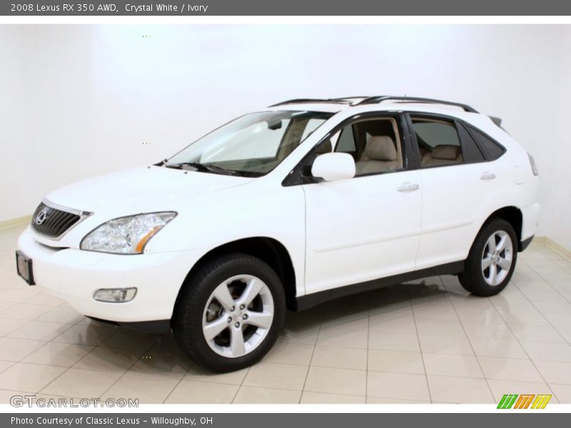 Crystal White / Ivory 2008 Lexus RX 350 AWD