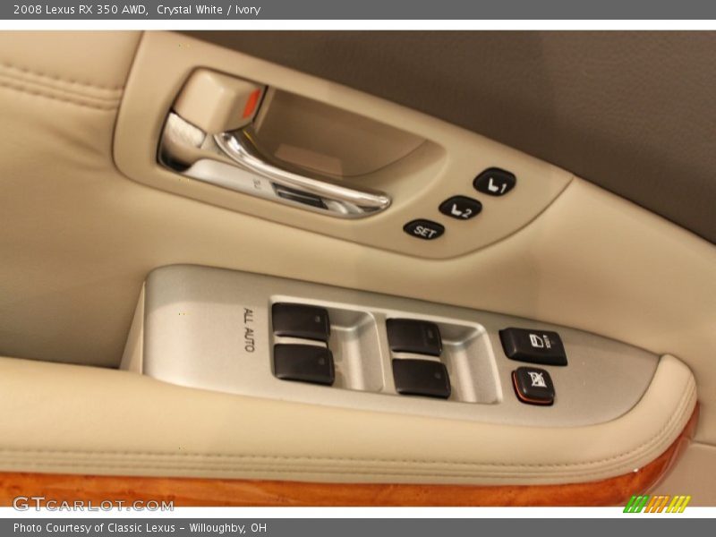 Crystal White / Ivory 2008 Lexus RX 350 AWD