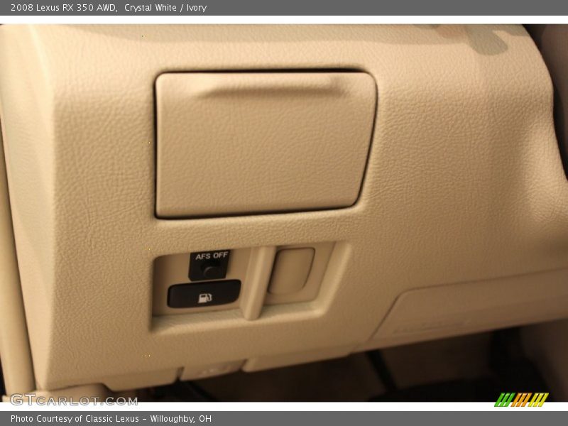 Crystal White / Ivory 2008 Lexus RX 350 AWD