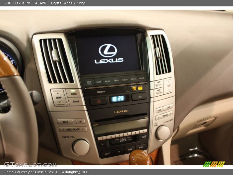 Crystal White / Ivory 2008 Lexus RX 350 AWD