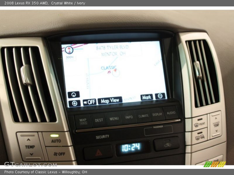 Crystal White / Ivory 2008 Lexus RX 350 AWD