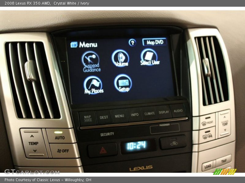 Crystal White / Ivory 2008 Lexus RX 350 AWD